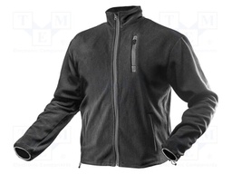 Fleece sweatshirt; Size: S; graphite; 300g/m2