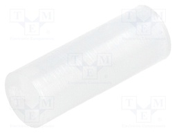 Spacer sleeve; LED; Øout: 5mm; ØLED: 5mm; L: 13.5mm; natural; UL94V-2
