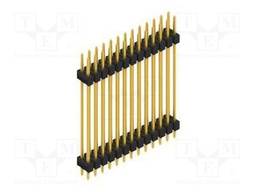 Connector: pin strips; pin header; male; PIN: 26; 2.54mm; THT; 2x13