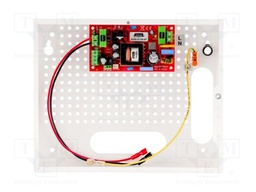 Power supply; IP20; 190÷260VAC; CCTV; PCB,plastic; AUPS; 12VDC