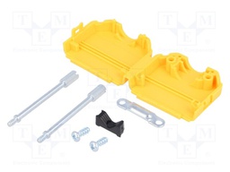 Enclosure: for D-Sub connectors; D-Sub 15pin,D-Sub HD 26pin