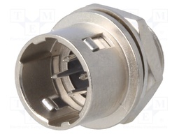 Socket; Connector: circular; HR10; male; PIN: 4; push-pull; 2A; 26AWG