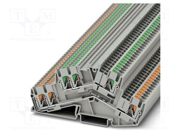 Splice terminal: rail; PTS; PA; L: 45.8mm; terminals: 6; W: 5.2mm