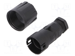 Internal thread; Mini Buccaneer; for cable; 5÷7mm; straight