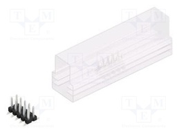 Connector: pin strips; pin header; male; PIN: 10; 2.54mm; SMT; 2x5