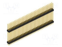 Connector: pin strips; pin header; male; PIN: 68; 2.54mm; THT; 2x34