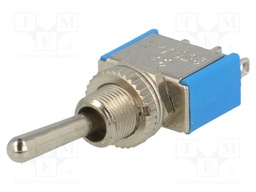 Switch: toggle; Pos: 3; SP3T; ON-OFF-ON; 3A/250VAC; -55÷85°C; 20mΩ