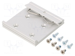 DIN rail kit; Holder mat: aluminum