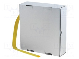 Heat shrink sleeve; glueless; 2: 1; 2.4mm; yellow; polyolefine