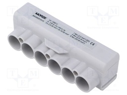 Splice terminal: distribution block; SLT50; 1kV; PIN: 9(6+3)