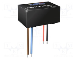 Converter: AC/DC; 3W; Uout: 5VDC; Iout: 600mA; 76%; Mounting: cables