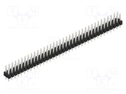 Connector: pin strips; pin header; male; PIN: 72; 2.54mm; THT; 2x36