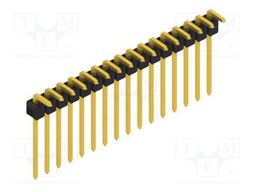 Connector: pin strips; pin header; male; PIN: 16; 2.54mm; THT; 1x16