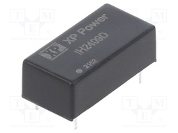 Converter: DC/DC; 2W; Uin: 24V; Uout: 9VDC; Uout2: -9VDC; Iout: 111mA