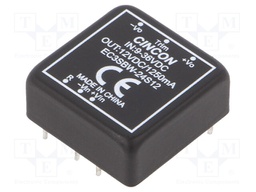 Converter: DC/DC; 15W; Uin: 9÷36V; 12VDC; Iout: 1250mA; 18g; 400kHz