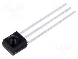 Integrated IR receiver; 56kHz; 45°; 2÷3.6V