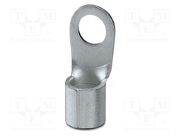 Non-insulated; Body: silver; Tip: ring