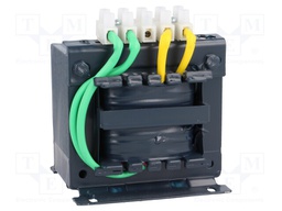 Transformer: mains; 100VA; 400VAC; 110V; Leads: terminal block