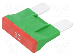 Fuse: fuse; 30A; 58VDC; automotive; 30mm