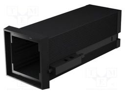 Enclosure: panel; X: 48mm; Y: 48mm; Z: 124mm; ABS + PC,PPO; black
