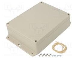 Enclosure: multipurpose; X: 146mm; Y: 186mm; Z: 55mm; Ritec; ABS; IP65