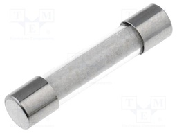 Fuse: fuse; medium time-lag; 1.6A; 250VAC; cylindrical,glass