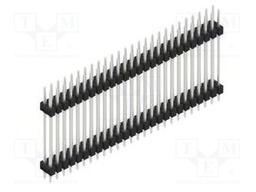 Connector: pin strips; pin header; male; PIN: 52; 2.54mm; THT; 2x26
