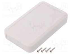 Enclosure: multipurpose; X: 69mm; Y: 115mm; Z: 19.5mm; LC; ABS; white