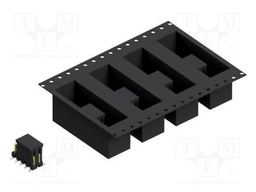 Connector: pin strips; pin header; male; PIN: 10; 2.54mm; SMT; 2x5