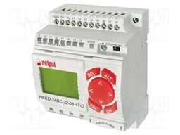 Programmable relay; 250VAC/10A; IN: 8; Analog in: 2; OUT: 4; NEED