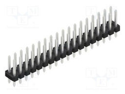 Connector: pin strips; pin header; male; PIN: 36; 2.54mm; THT; 2x18