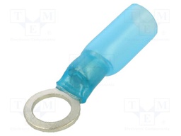 Tip: ring; M6; Ø: 6.4mm; 1.5÷2.5mm2; crimped; for cable; insulated