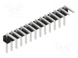 Connector: pin strips; pin header; male; PIN: 13; 2.54mm; THT; 1x13