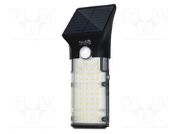 Lamp: LED lighting fixture; IP65; solar,with motion detector