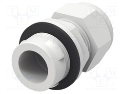 Cable gland; M32; IP68; Mat: polyamide; light grey; Entrelec