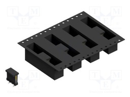 Connector: pin strips; pin header; male; PIN: 4; 2.54mm; SMT; 1x4