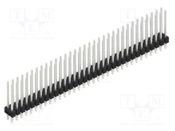 Connector: pin strips; pin header; male; PIN: 66; 2.54mm; THT; 2x33