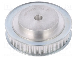 Belt pulley; T5; W: 10mm; whell width: 21mm; Ø: 66mm; aluminium; ZRS