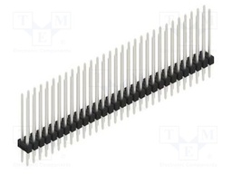 Connector: pin strips; pin header; male; PIN: 60; 2.54mm; THT; 2x30