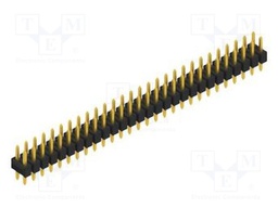 Connector: pin strips; pin header; male; PIN: 56; 2.54mm; THT; 2x28