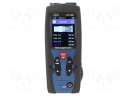 Meter: reflectometer; LCD TFT; Detection: place of cable failure