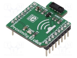 Click board; proximity sensor; I2C; VNCL4200; mikroBUS connector