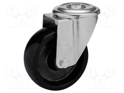 Transport wheel; Ø: 100mm; W: 35mm; H: 128mm; torsional; 132kg