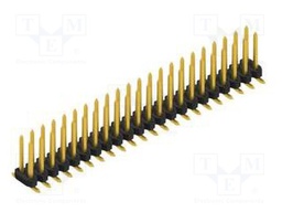Connector: pin strips; pin header; male; PIN: 44; 2mm; SMT; 2x22