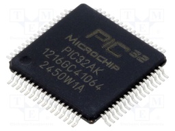 IC: PIC microcontroller; 128kB; 200MHz; 3÷3.6VDC; SMD; TQFP64