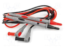 Test leads; Umax: 1kV; 1.2m; red and black; 2pcs.