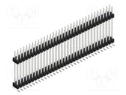 Connector: pin strips; pin header; male; PIN: 66; 2.54mm; SMT; 2x33