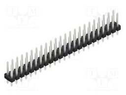 Connector: pin strips; pin header; male; PIN: 46; 2.54mm; THT; 2x23