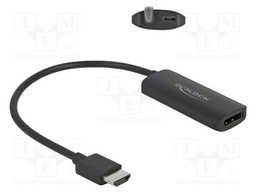 Adapter; DisplayPort socket,HDMI plug,USB B micro socket