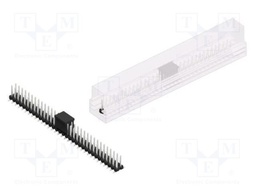Connector: pin strips; pin header; male; PIN: 66; 2.54mm; SMT; 2x33